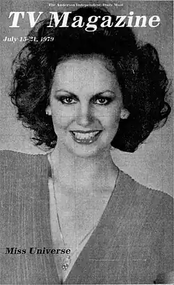 Miss Universe 1978 Margaret Gardiner South Africa