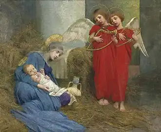 Angels Entertaining the Holy Child, 1893
