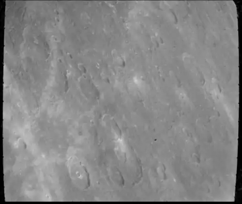 Mariner 10 image with Damer in lower left