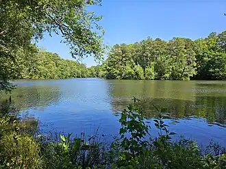 Photograph of a lake