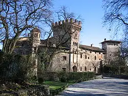 Castle in the frazione of Marne