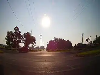 Intersection of U.S. 31 and 11th Road, in Center Township