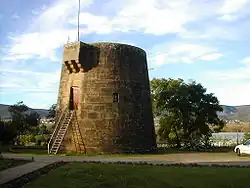 The martello tower at Fort Beaufort
