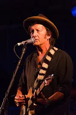 Plaza performing in 2013