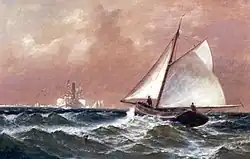 Mary Ann off Keyport, New Jersey, circa 1880