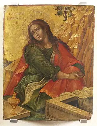 Mary Magdalene by Konstantinos Tzanes (17th)