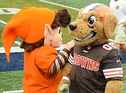 Brownie the Elf (left) and Chomps (right)