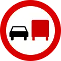 No overtaking