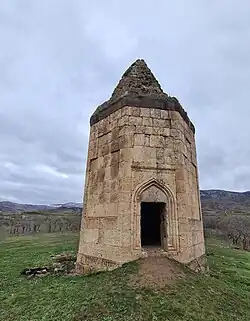 Front of a Mausoleum near the village