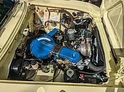 13A engine in a Mazda Duce R130 coupe