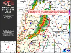 SPC Mesoscale Discussion #668: 2024 Hominy–Barnsdall–Bartlesville, Tornado EF4 tornado