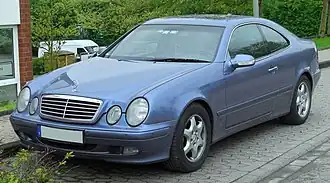 C208 Front view (CLK 200 Elegance)