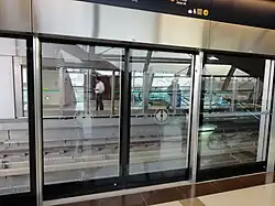 Ibn Battuta Mall station on the Red line in Dubai Metro