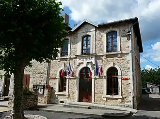 The town hall in Mialet