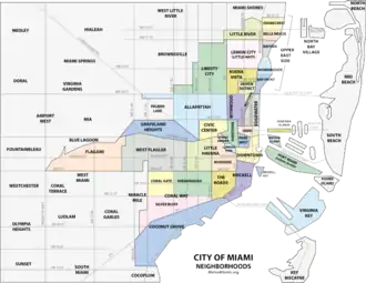 Spring Garden neighborhood within Miami city proper