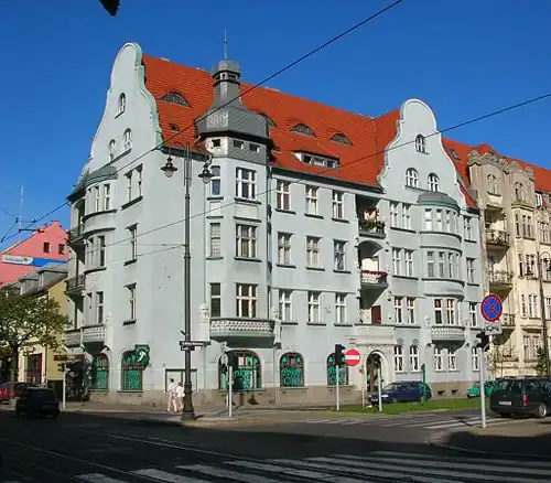 Main facades from Gdańska Street