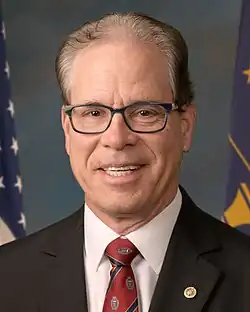 Photographic portrait of Mike Braun