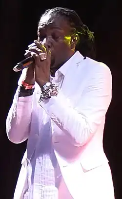 Mikey Spice performing at Oracabessa Festival 2024