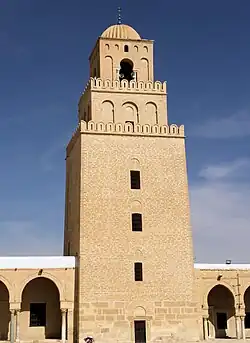 The minaret