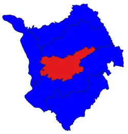 Location in Thayarwaddy district