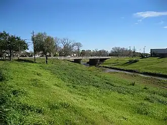 FM 1092 bridge over Oyster Creek in Missouri City