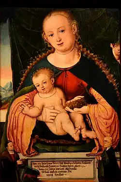 Master IW, Epitaph of Kašpar Kašpárek and his wife (1538)