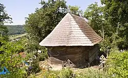 Wooden church in Mitrofani village
