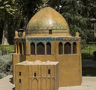 Model of Dome of Soltaniyeh