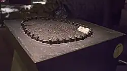 Model of the Gallo-Roman Walls that surrounded Grenoble.