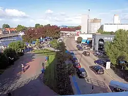 Harderwijk, Harbour of Harderwijk seen from windmill De Hoop