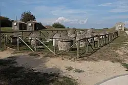 Villanovan period tombs for cremation burials