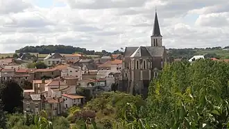 A general view of Montrevault-sur-Èvre