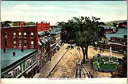 Monument Square in 1907