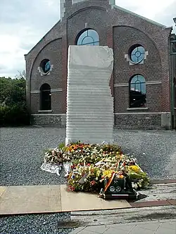 Memorial in Marcinelle, Belgium