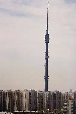 Ostankino Tower (540.1 m)