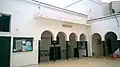 Entrance of the prayer room