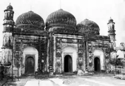 A picture of the mosque, in 1801, by C.B.Asher