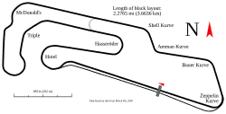 Original layout of Oschersleben, which held races in 2005–2006