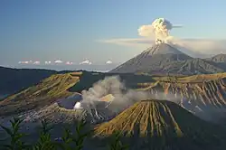 Image 12Mount Bromo and Semeru in East Java (from Tourism in Indonesia)