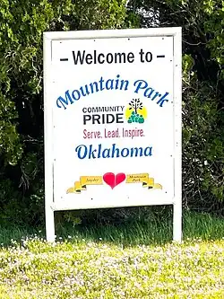 Welcome sign, 3-2025
