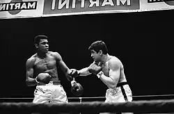 Ali fighting Mildenberger in 1966