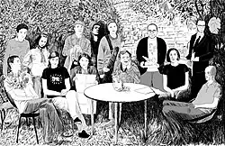 Mujeres Encinta by José Manuel Hortelano-Pi (based on the collage of the Oulipo made by Robert Massin).[1]