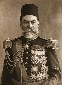 Image 11The Ottoman Grand Vizier and Wāli (Governor) of Yemen Ahmed Muhtar Pasha (from History of Yemen)