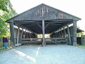 Covered Bridge, built in 1845