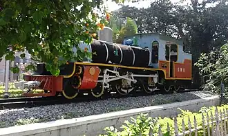 Model conventional Steam Locomotive