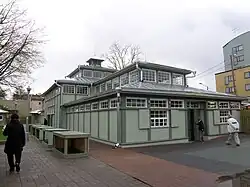 Nõmme market building, burned down and rebuilt in 2010