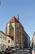 St. Salvator's Church exterior, Nördlingen, Germany