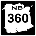 Route 360 marker