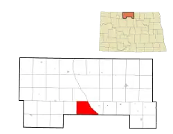Location of Tacoma Township