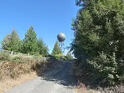 NEXRAD weather radar of the National Weather Service on Dixie Mountain Road.